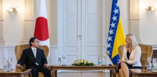 Cvijanovićeva zahvalila Japanu za podršku brojnim projektima