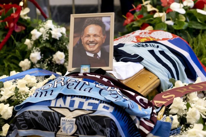 Funeral home of Sinisa Mihajlovic in Rome