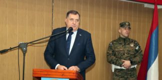 Dodik: Ponosan sam na pripadnike Trećeg pješadijskog puka