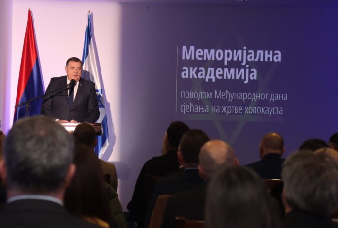 Memorijalna akademija povodom Međunarodnog dana sjećanja na žrtve Holokausta Dodik 3