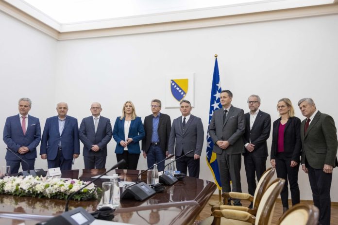 Članovi Predsjedništva BiH sa delegacijama SEDE i AFET 2