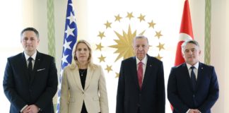 Članovi Predsjedništva BiH sa Erdoganom: Stabilni i uspješni odnosi sa Turskom