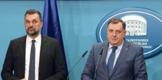 Dodik sa Konakovićem: BiH da funkcioniše u skladu sa Ustavom i da se smanji međunarodni intervencionizam