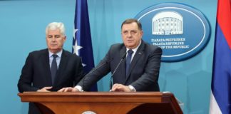 Dodik nakon sastanka sa Krišto i Čovićem: Saglasnost o evropskom putu zemlje, ali ne i oko NATO