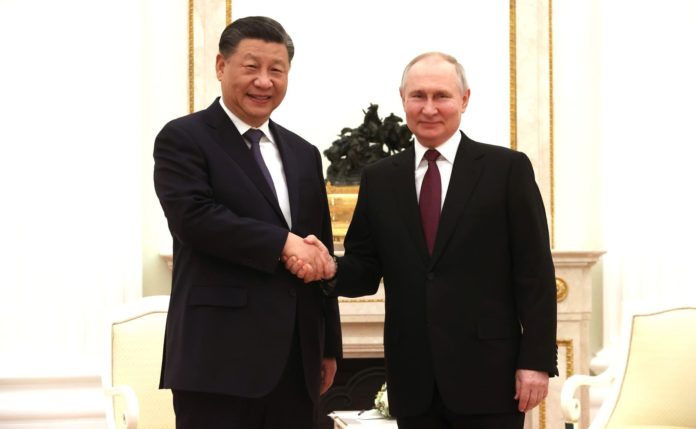 Si Djinping i Vladimir Putin 1