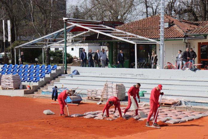 Teniski tereni Srpska open 1