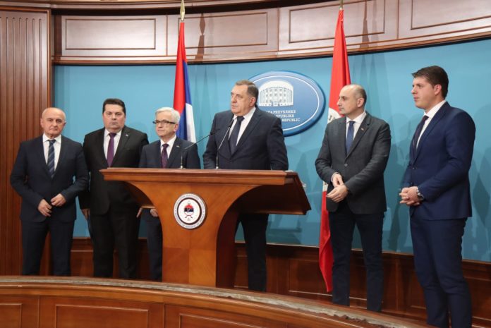 vladajuća koalicija - potpisan koalicioni sporazum dodik 1
