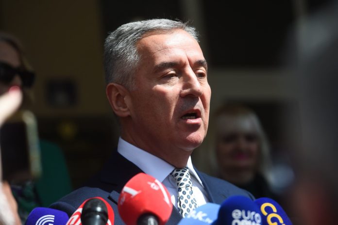Djukanovic glasanje