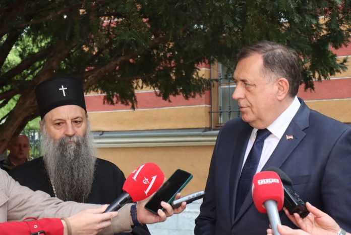 Dodik patrijarh Porfirije vladika Jefrem 2
