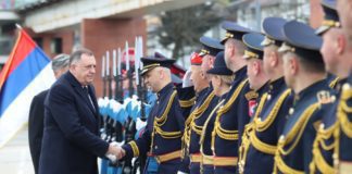 Dodik: Policija Srpske čuva mir i brani teritorijalni integritet Republike