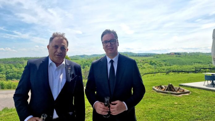 Dodik ugostio predsjednika Srbije