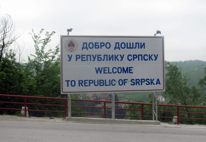 Tabla Dobro dosli u Republiku Srpsku
