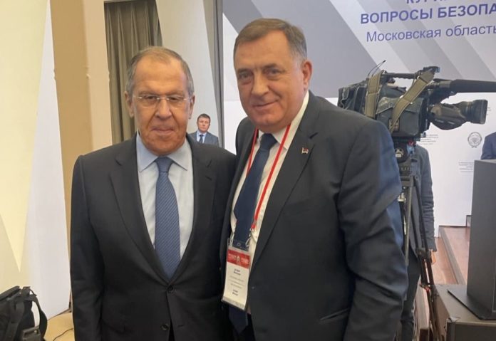 Lavrov i Dodik u Moskvi