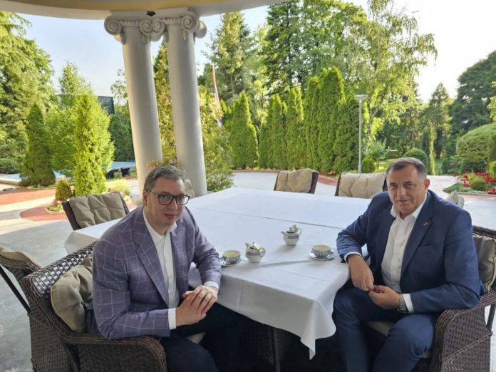 Vucic Dodik caj