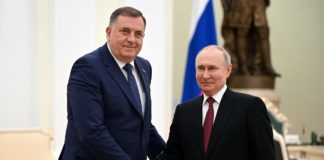 Putin odlikovao Dodika Ordenom Aleksandra Nevskog