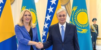 Cvijanović sa predsjednikom Kazahstana: BiH za Astanu obećavajući trgovinski i ekonomski partner