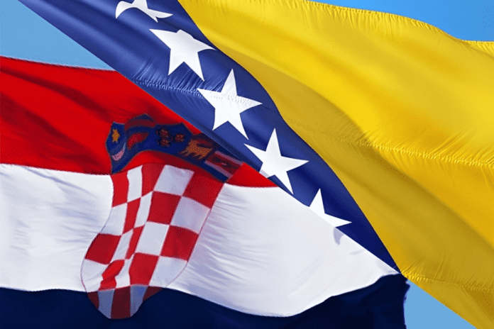 Hrvatska BiH zastave