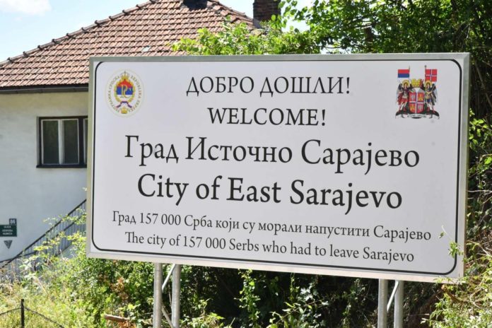 Istocno Sarajevo tabla