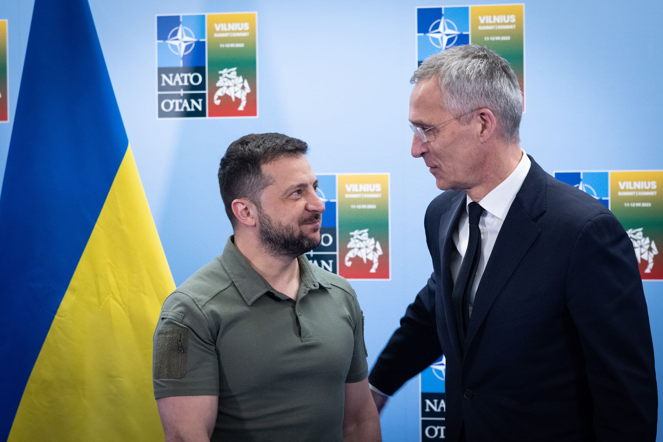 Zelenski i Stoltenberg