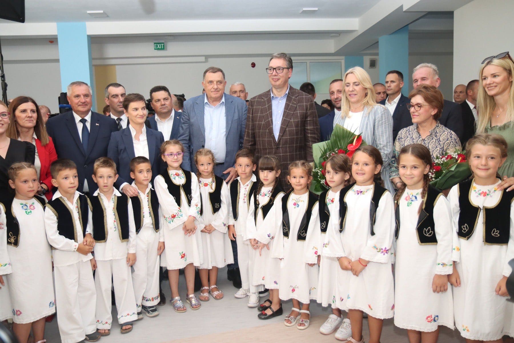 Viskovic Brnabic Vucic Dodik Cvijanovic vrtic Srbac