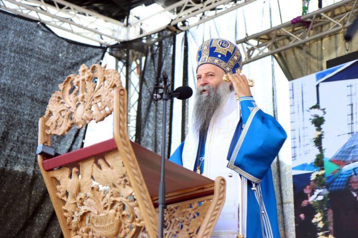 Zvornik osveštanje hrama Porfirije