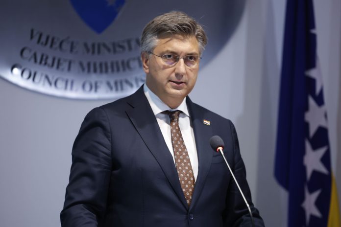 Plenkovic u SA