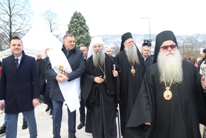 Dodik Porfirije hram Foča