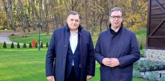 Dodik i Vučić razgovarali o svim važnim pitanjama za Republiku Srpsku i Srbiju