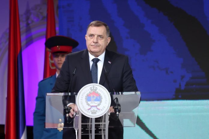 Ceremonija uručenja odlikovanja povodom Dana RS Dodik