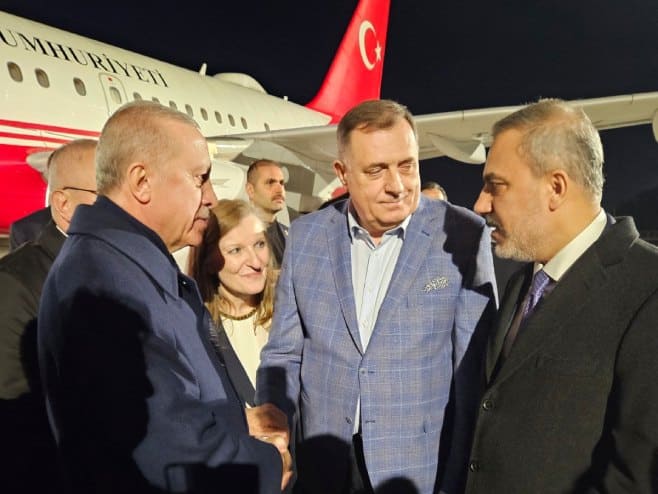 Erdogan Dodik aerodrom