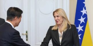Cvijanović: Odnosi sa Kinom – primjer prijateljske i uspješne saradnje