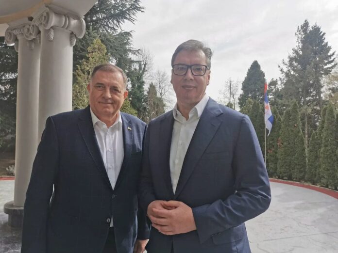 Dodik Vucic priprema za Sabor