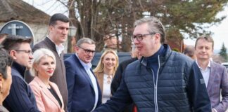 Vučić u Pambukovici: Suština svega je jaka država – ulaganje u puteve najvažnije