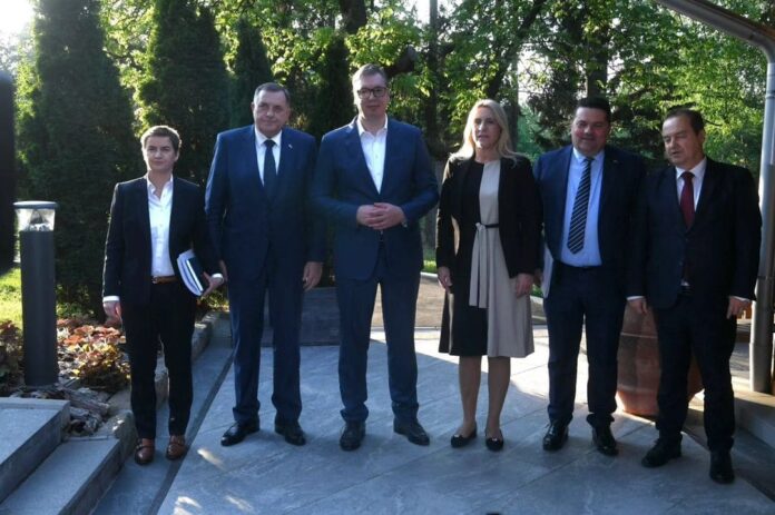 Rukovodstva Republike Srpske i Srbije razgovaraju u Beogradu