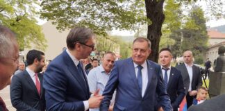 Dodik: Ponosan sam na Bilećane, iskazali veliku ljubav prema Srbiji