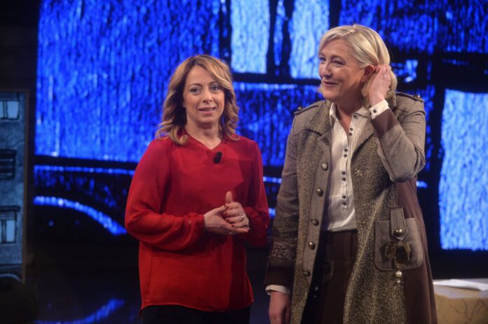 le pen meloni