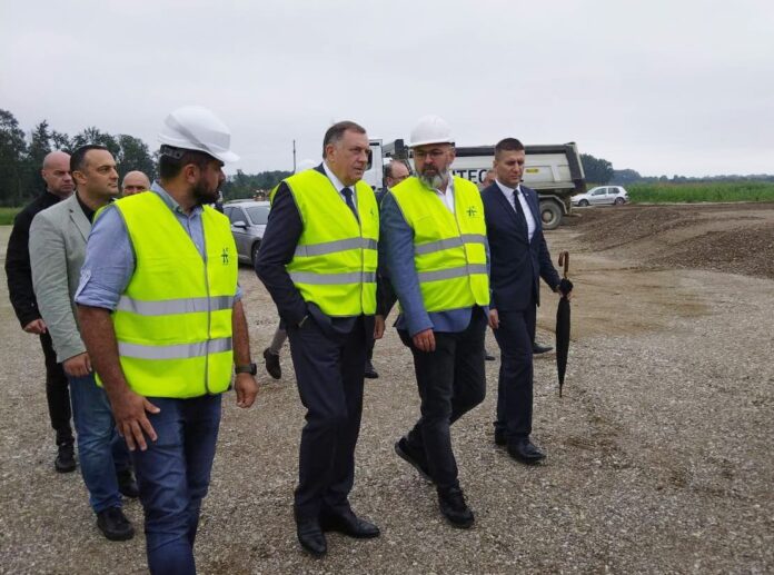 Dodik obilazak radova BN