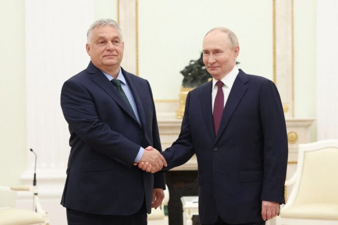 Orban i Putinu Moskvi