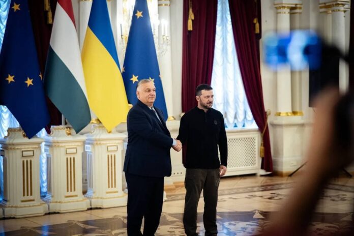 Orban i Zelenski u Kijevu