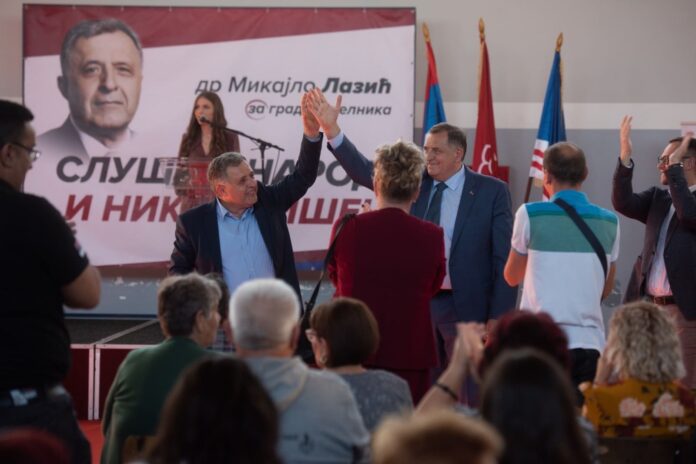 Kampanja Lokalni izbori SNSD Bijeljina Lazic Dodik