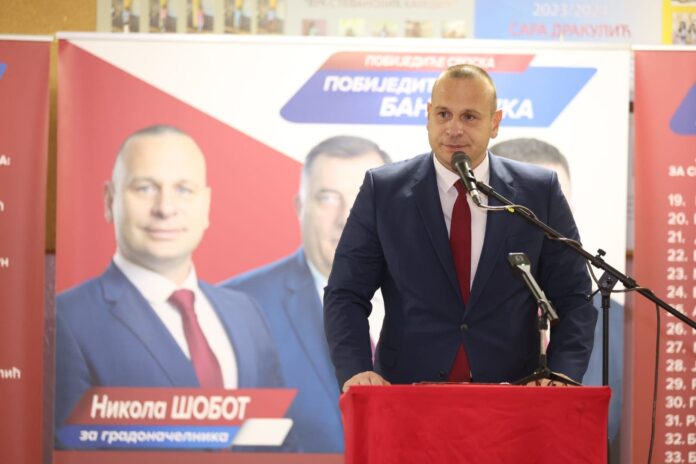 Kampanja lokalni izbori SNSD Borik 3 Šobot