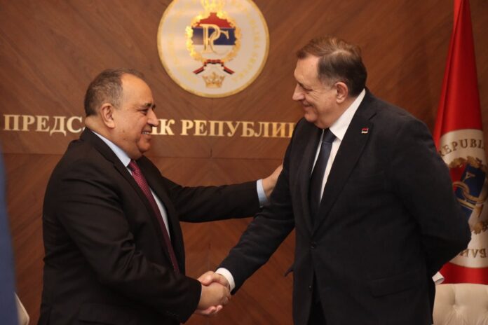 Dodik i Cvijanovićeva sa ambasadorom Azerbejdžana