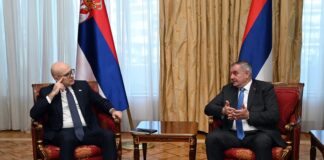 Višković sa Vučevićem: Obostrana i neupitna podrška institucijama Srpske i Srbije političkoj i pravnoj borbi za njihovo očuvanje