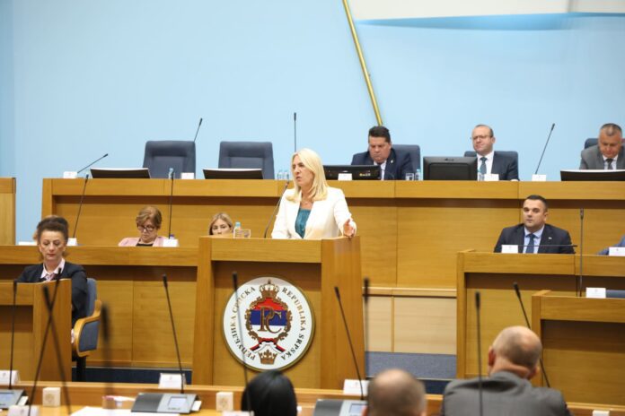 Posebna sjednica Skupstine Zeljka Cvijanovic 2