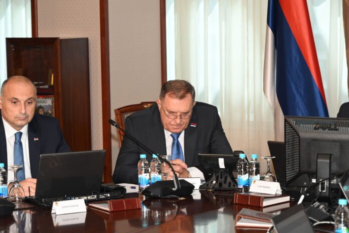 Sjednica nove vlade Dodik 1
