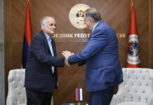Dodik: Čast imati gosta kao što je izraelski pisac Ido Netanjahu