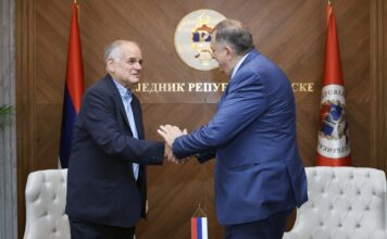 Dodik: Čast imati gosta kao što je izraelski pisac Ido Netanjahu