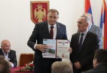 Dodijeljene zahvalnice za doprinos stvaranju i očuvanju Republike Srpske