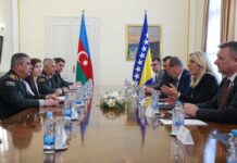 Cvijanović sa Hasanovom: Azerbejdžan prijateljska zemlja, sa kojom želimo da razvijamo najbolje moguće odnose