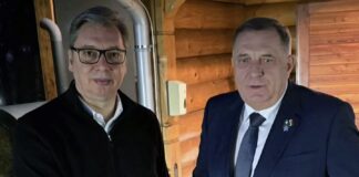 Dodik i Vučić razgovarali o pitanjima od značaja za budućnost srpskog naroda